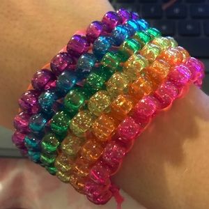 Rainbow Kandi Bracelet